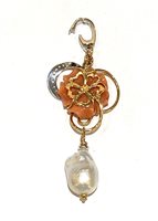 Anhänger Silvia Kelly Dame Pezzi Unici in Gold Corallo P397U/30AX-45895 - P397U/30AX-45895